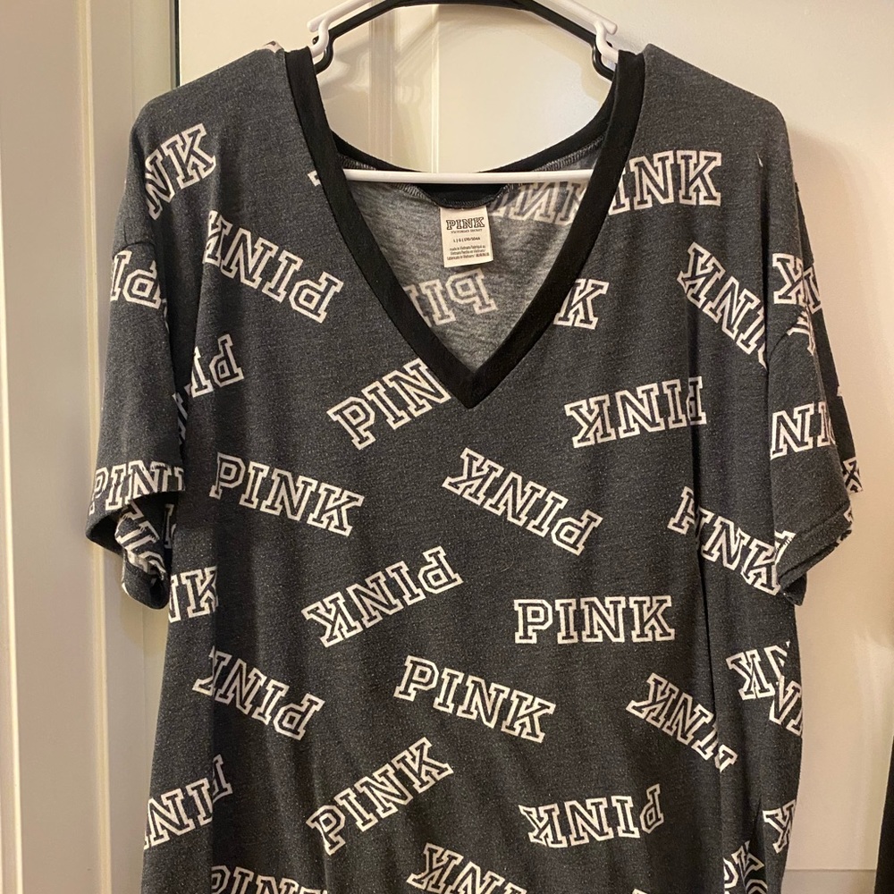 Large pink Victoria secret v neck